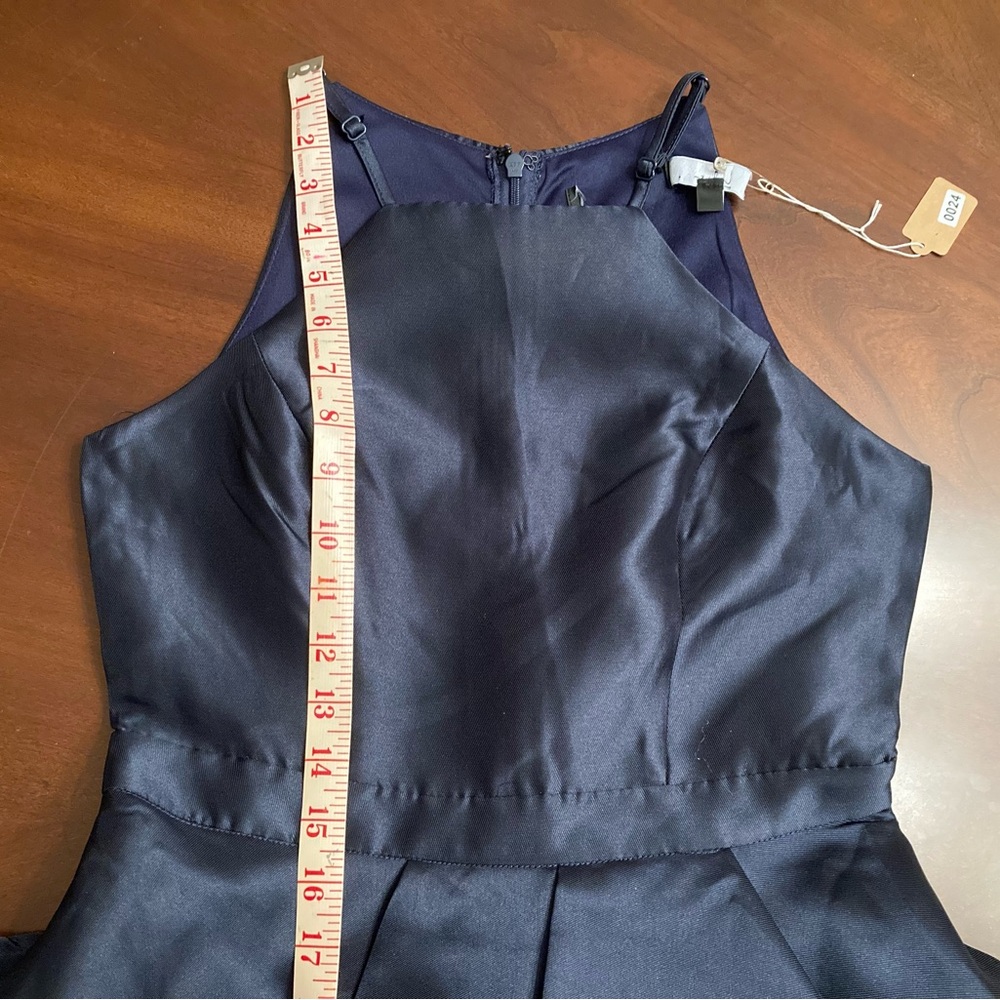 Lulu's Navy High-Low Dress - Picture 7 of 9
